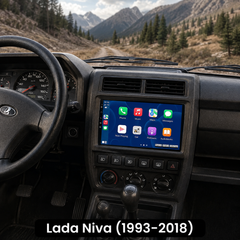 Lada Niva 1993-2018 - radio 9" z Apple CarPlay i Android Auto 
