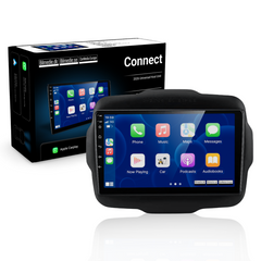 Jeep Renegade 2016-2020 – radio 9” z bezprzewodowym Apple CarPlay i Android Auto 