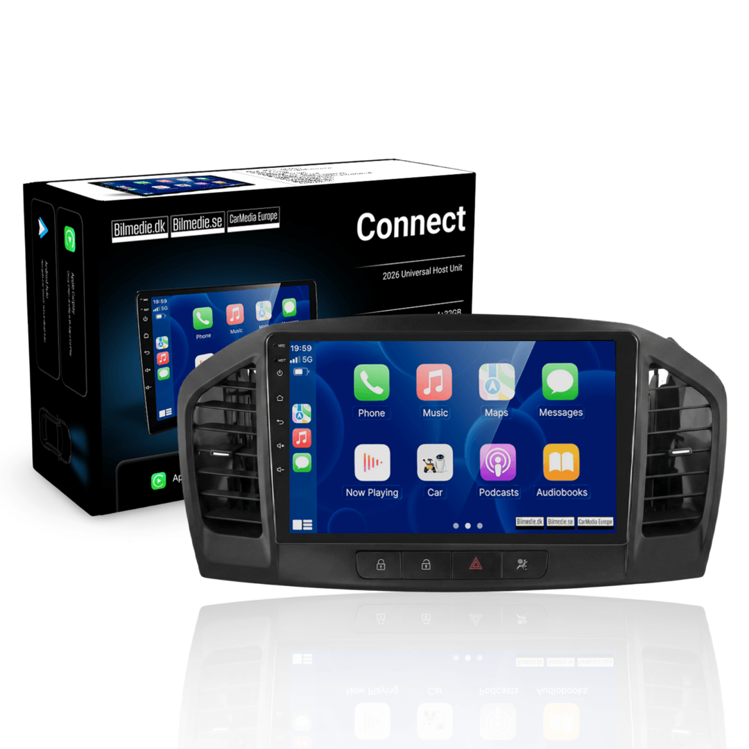 Opel Insignia 2008-2013 - 9-calowe radio z Apple CarPlay i Android Auto