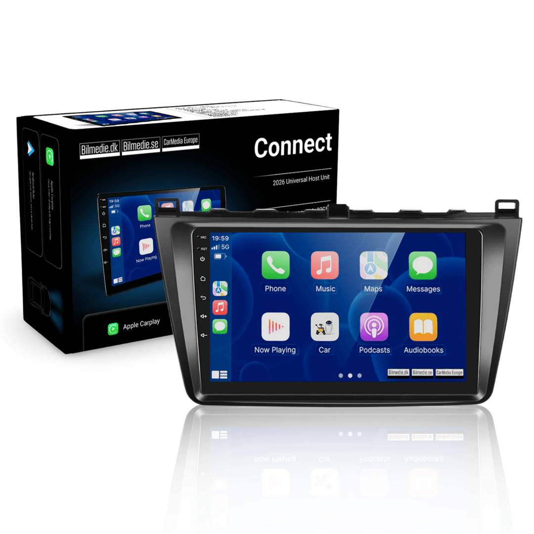 Mazda 6 2007-2015 – radio 9” z bezprzewodowym Apple CarPlay i Android Auto 