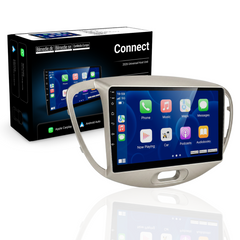 Hyundai i10 2007-2013 – radio 9” z bezprzewodowym Apple CarPlay i Android Auto 