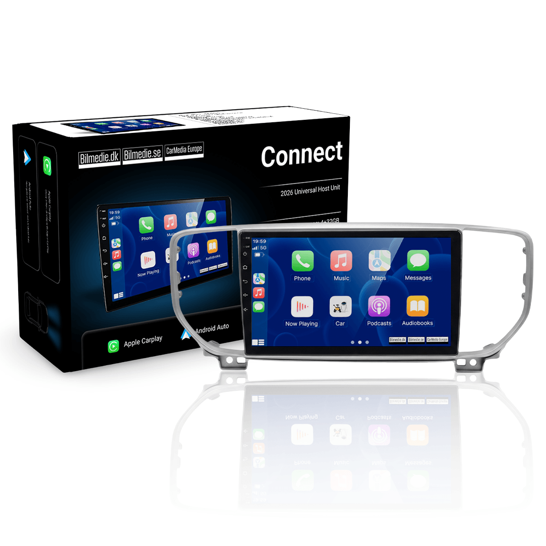 Kia Sportage 16-18 - 9" Radio z Apple CarPlay i Android Auto