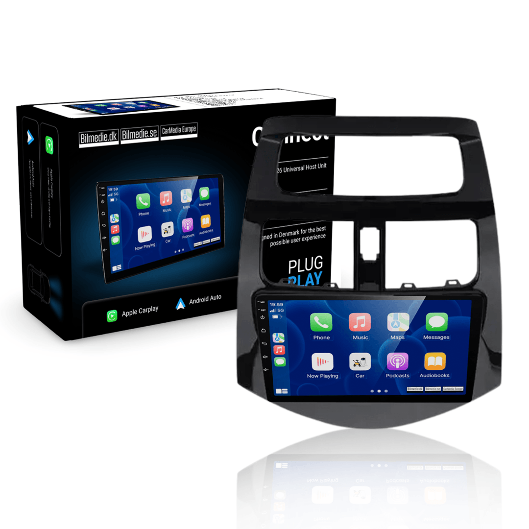 Radio Chevrolet Spark z Apple CarPlay i Android Auto (2010–2014) – 9 cali