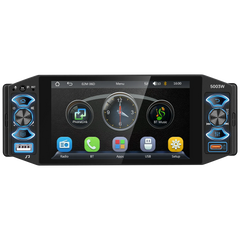 1 DIN radio 5" z ekranem dotykowym i bezprzewodowym Apple CarPlay oraz Android Auto 
