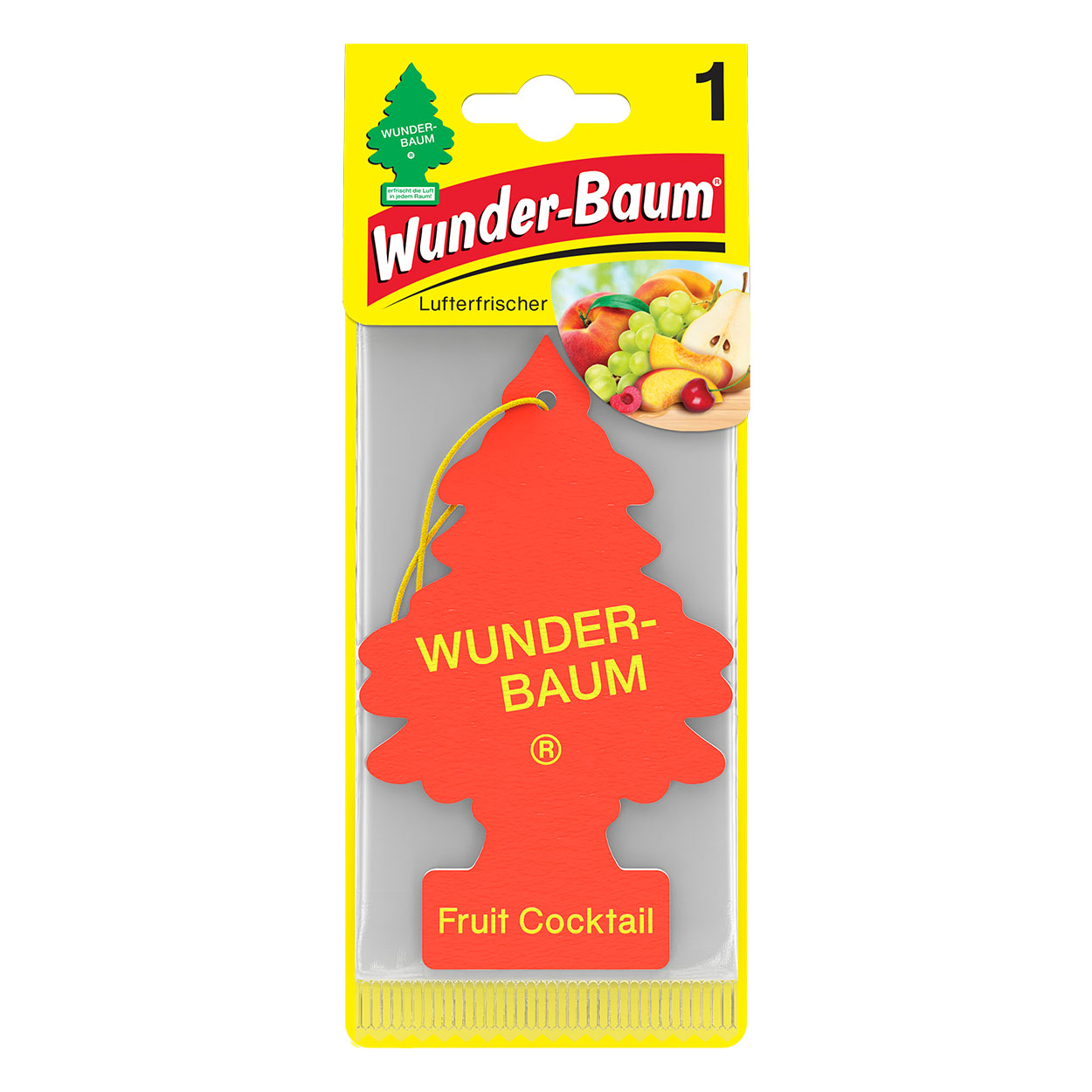Wunder Baum Supernova – zapach samochodowy o owocowym aromacie
