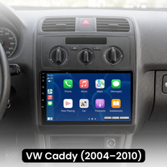 VW Caddy 04-10 - 10,1" Radio z Apple CarPlay i Android Auto 