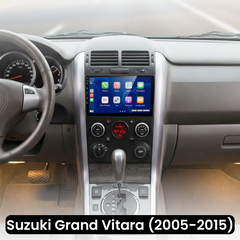 Suzuki Grand Vitara 2005-2015 – radio 9” z bezprzewodowym Apple CarPlay i Android Auto 