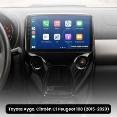 108, C1, Aygo 15-20 - Radio 10,1" z Apple CarPlay i Android Auto
