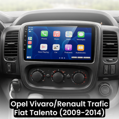 Opel Vivaro/Renault Traffic/Fiat Talento 14-21 - 9" Radio z Apple CarPlay i Android Auto