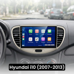 Hyundai i10 2007-2013 – radio 9” z bezprzewodowym Apple CarPlay i Android Auto 