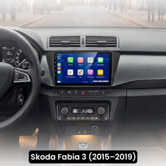 Skoda Fabia 3 2015-2019 – radio 9” z bezprzewodowym Apple CarPlay i Android Auto 