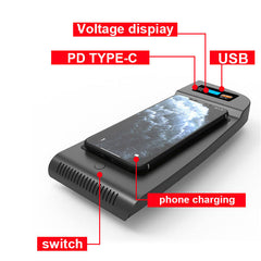 Toyota Alphard 2015-2021 bezprzewodowa ładowarka do telefonu z szybkim ładowaniem 15 W 