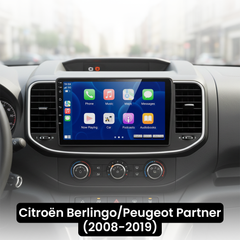 Citroën Berlingo/Peugeot Partner 08-19 - 9" Radio z Apple CarPlay i Android Auto