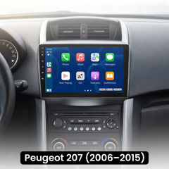 Peugeot 207 06-15 - Radio 9" z Apple CarPlay i Android Auto