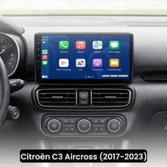 Citroën C3 Aircross 17-23 - 9" Radio z Apple CarPlay i Android Auto