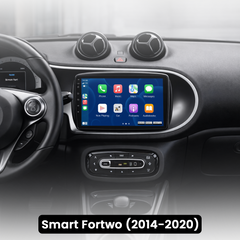 Smart Fortwo 14-20 - 9" Radio z Apple CarPlay i Android Auto