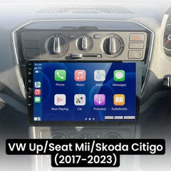 VW Up/Seat Mii/Skoda Citigo 17-23 - 9" Radio z Apple CarPlay i Android Auto