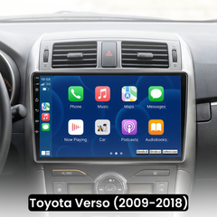 Toyota Corolla Verso 09-18 - 9" Radio z Apple CarPlay i Android Auto
