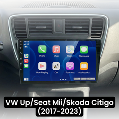 VW Up/Seat Mii/Skoda Citigo 17-23 - 9" Radio z Apple CarPlay i Android Auto