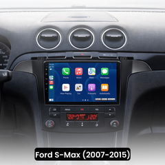 Ford S-Max 07-15 - 9-calowe radio z Apple CarPlay i Android Auto