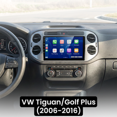 VW Tiguan/Golf Plus 06-16 - Radio 9" z Apple CarPlay i Android Auto