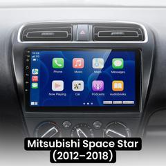 Radio Mitsubishi Space Star 12-18 - 9" z Apple CarPlay i Android Auto