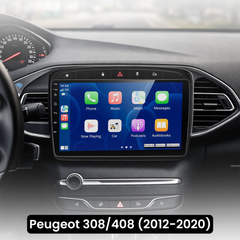 Peugeot 308/408 12-20 - 9" Radio z Apple CarPlay i Android Auto