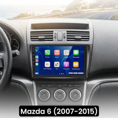 Mazda 6 2007-2015 – radio 9” z bezprzewodowym Apple CarPlay i Android Auto 