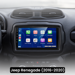 Jeep Renegade 2016-2020 – radio 9” z bezprzewodowym Apple CarPlay i Android Auto 