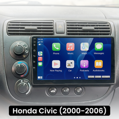 Honda Civic 00-06 - Radio 9" z Apple CarPlay i Android Auto