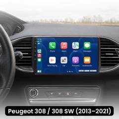Peugeot 308 13-21 - 9" Radio z Apple CarPlay i Android Auto