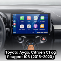 108, C1, Aygo 15-20 - 9" Radio z Apple CarPlay i Android Auto