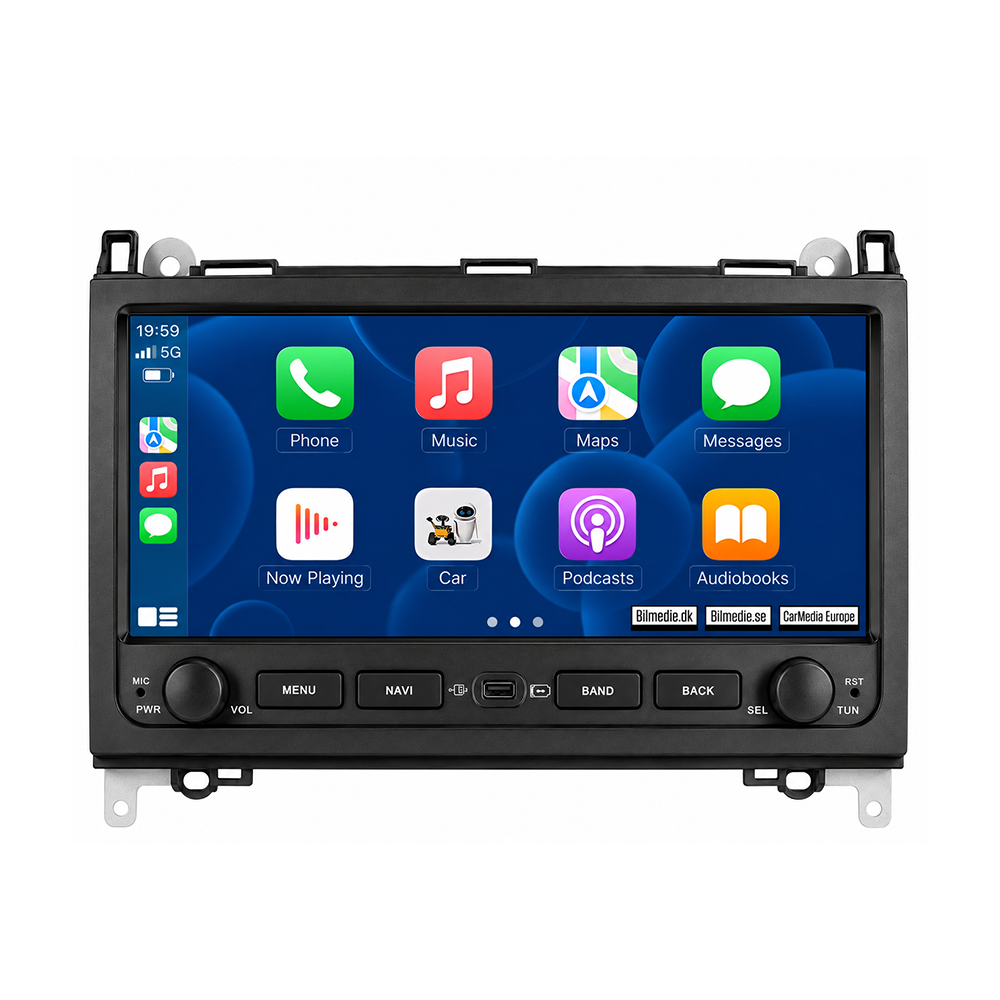 Mercedes-Benz A, B, V, Sprinter itp. 2004-2016 - radio 10,26" z Apple CarPlay i Android Auto 