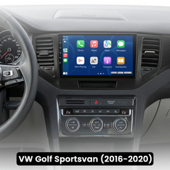 VW Golf Sportsvan 16-20 - Radio 10,1" z Apple CarPlay i Android Auto