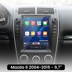 Mazda 6 2004-2015 - radio 9,7" z Apple CarPlay i Android Auto 