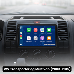 VW Transporter 03-15 - 9" Radio z Apple CarPlay i Android Auto