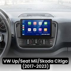 VW Up/Seat Mii/Skoda Citigo 17-23 - 9" Radio z Apple CarPlay i Android Auto