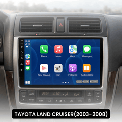 Toyota Land Cruiser 2003-2008 - radio 9" z Apple CarPlay i Android Auto 