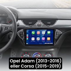 Opel Adam/Corsa 13-19 - 9" Radio z Apple CarPlay i Android Auto