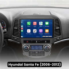 Hyundai Santa Fe 2006-2012 – Radio 9" z Apple CarPlay i Android Auto