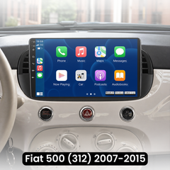 Fiat 500 07-15 - Radio 9" z Apple CarPlay i Android Auto