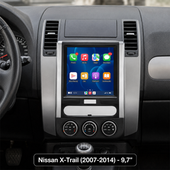 Nissan X-Trail 2007-2014 - radio 9,7" z Apple CarPlay i Android Auto 