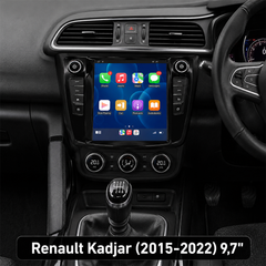 Renault Kadjar 2015-2022 - radio 9,7" z Apple CarPlay i Android Auto 