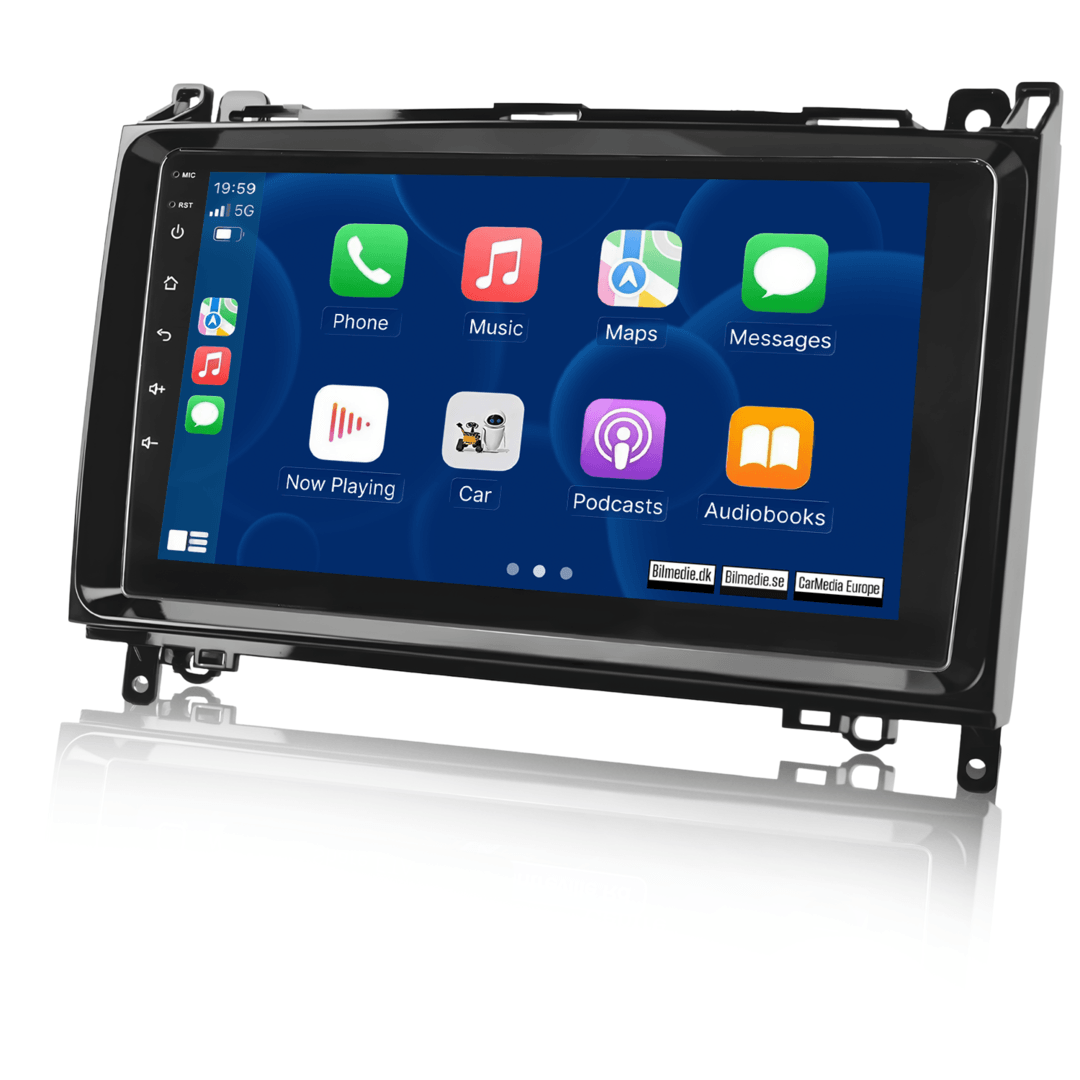 Mercedes-Benz Klasa A, Klasa B, Klasa V, Sprinter 04-16 - Radio 9" z Apple CarPlay i Android Auto