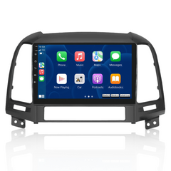 Hyundai Santa Fe 2006-2012 – Radio 9" z Apple CarPlay i Android Auto