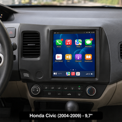 Honda Civic 2004-2009 - radio 9,7" z Apple CarPlay i Android Auto 