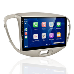 Hyundai i10 2007-2013 – radio 9” z bezprzewodowym Apple CarPlay i Android Auto 