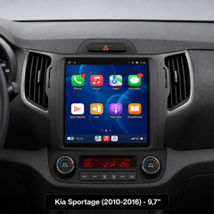 Kia Sportage 2010-2016 - radio 9,7" z Apple CarPlay i Android Auto 