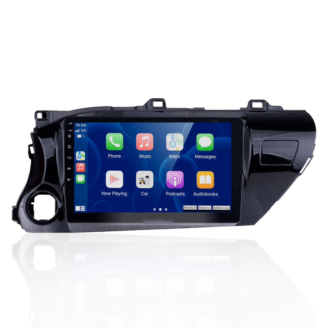 Toyota Hilux 15-20 - Radio 9" z Apple CarPlay i Android Auto