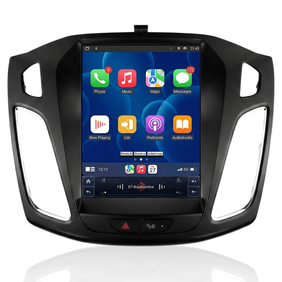 Ford Focus 11–18 – radio 9,7 cala z Apple CarPlay i Android Auto